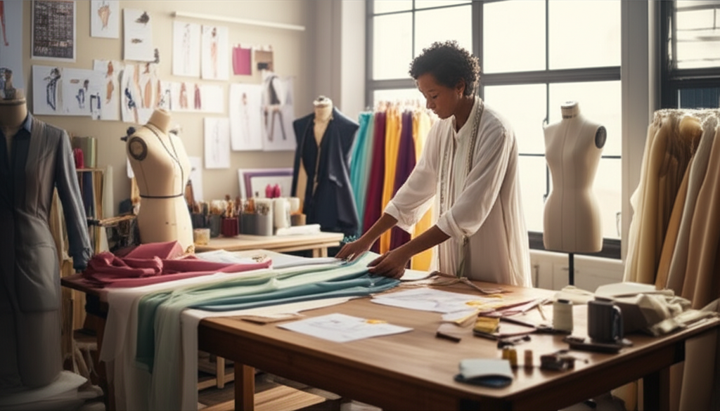 Abhilipsa in her design studio